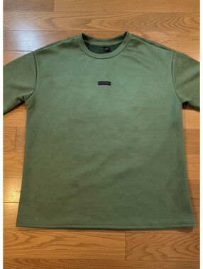 Manfinity Streetez Green Crewneck Shirt Size S